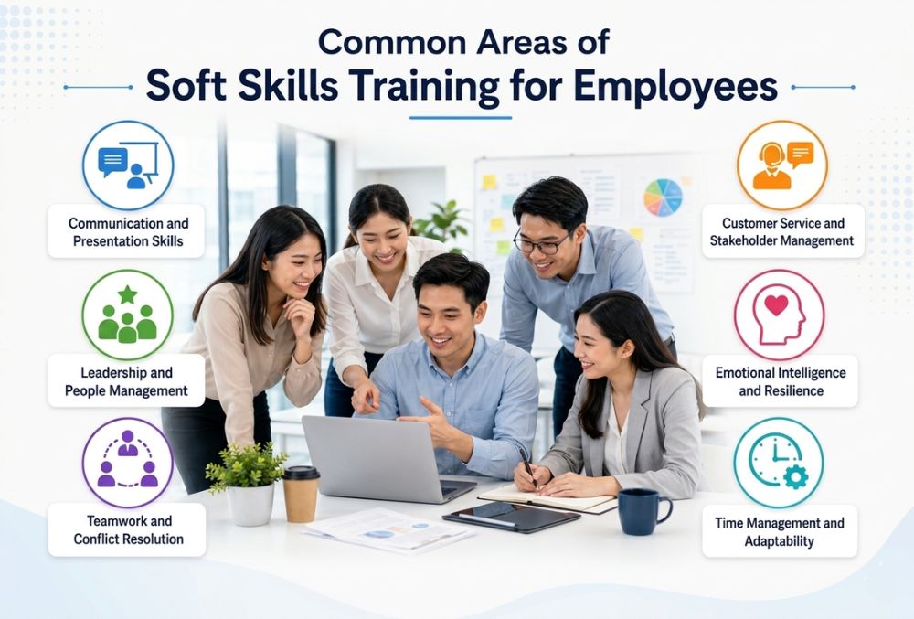 Common areas of soft skills for employees
