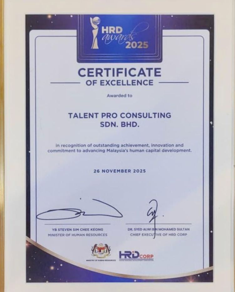 Certificate of Excellence